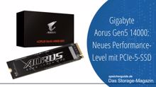 Gigabyte Aorus Gen5 14000: Neues Performance-Level mit PCIe5-SSD